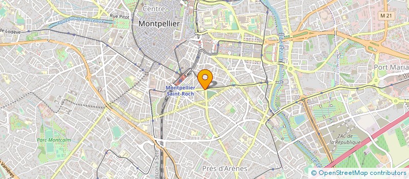 localisation de l'entreprise BATEAU ECOLE DU CANAL à MONTPELLIER