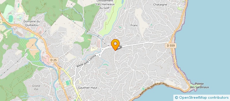 localisation de l'entreprise BATEAU ECOLE MAXIMOIS à SAINTE-MAXIME