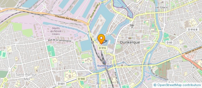 localisation de l'entreprise BATEAU ECOLE OLIVIER à DUNKERQUE