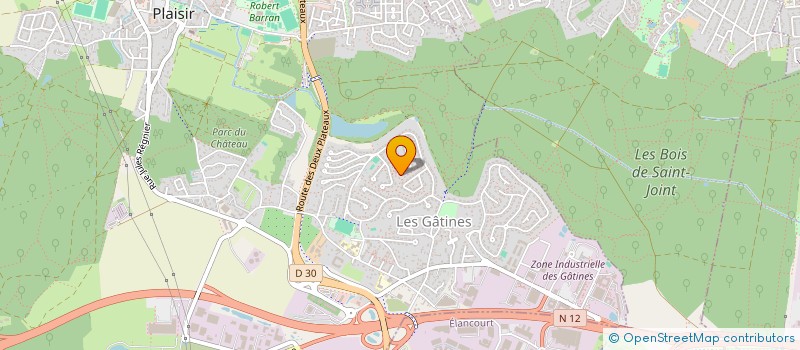 localisation de l'entreprise BATEAU FAMILY  PLAISIR