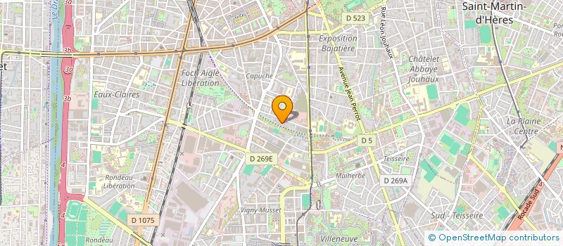 localisation de l'entreprise BATEAU LOCO  GRENOBLE