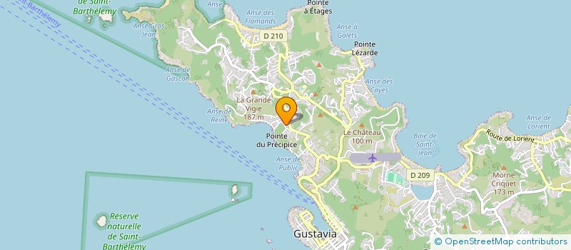 localisation de l'entreprise BATEAUX à SAINT BARTHELEMY