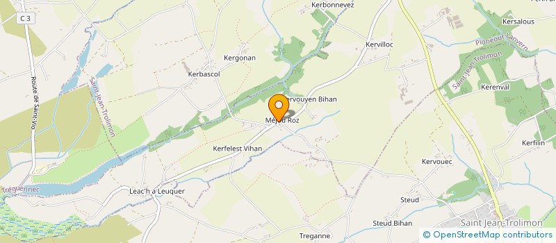 localisation de l'entreprise BATEAUX & ASSOCIES  PLONEOUR LANVERN