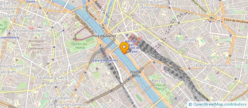 localisation de l'entreprise BATEAUX DE PARIS ET DE L'ILE DE FRANCE à PARIS