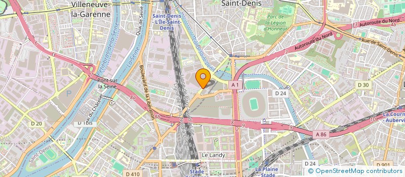 localisation de l'entreprise BATEC & CO à SAINT-DENIS