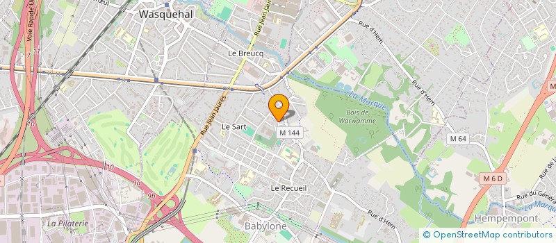 localisation de l'entreprise BATECA INGENIERIE à VILLENEUVE-D'ASCQ