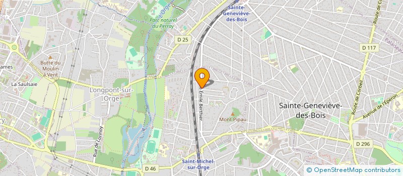 localisation de l'entreprise BATECO à SAINT-MICHEL-SUR-ORGE