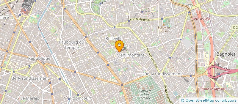 localisation de l'entreprise BATECO  PARIS