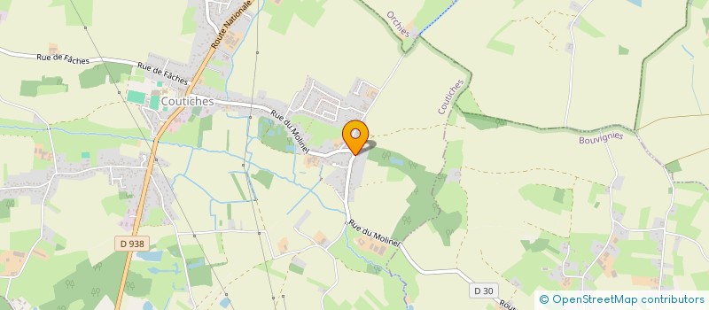 localisation de l'entreprise BATECOBOIS  COUTICHES