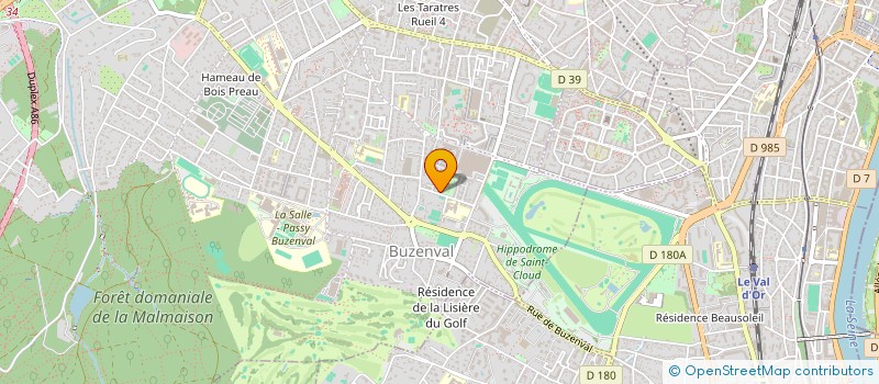 localisation de l'entreprise BATEGAS à RUEIL-MALMAISON