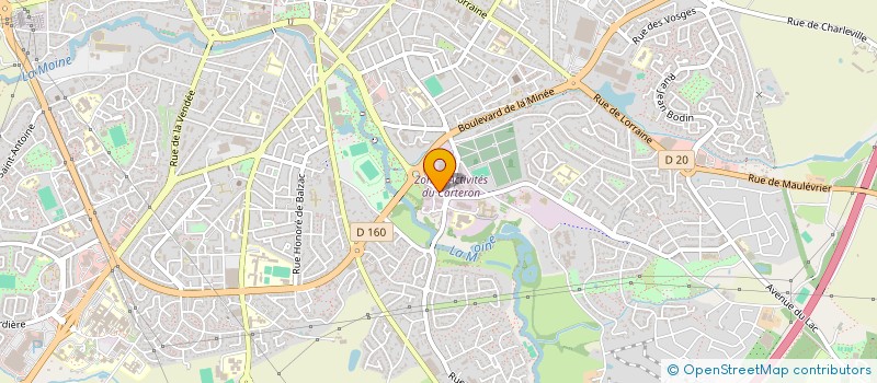 localisation de l'entreprise BATEL à CHOLET