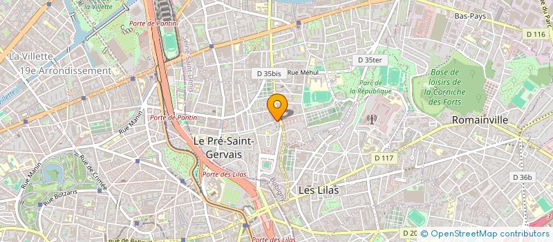 localisation de l'entreprise BATELEC à PANTIN
