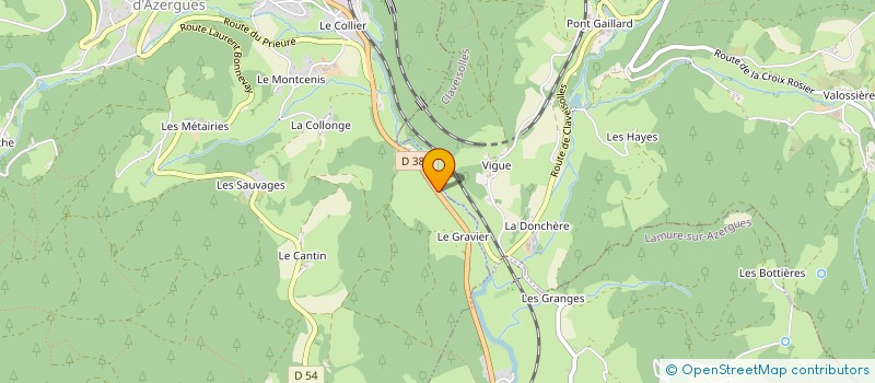 localisation de l'entreprise BATELEC  SAINT-NIZIER-D'AZERGUES