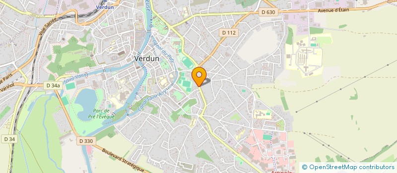 localisation de l'entreprise BATELEC EURL à VERDUN