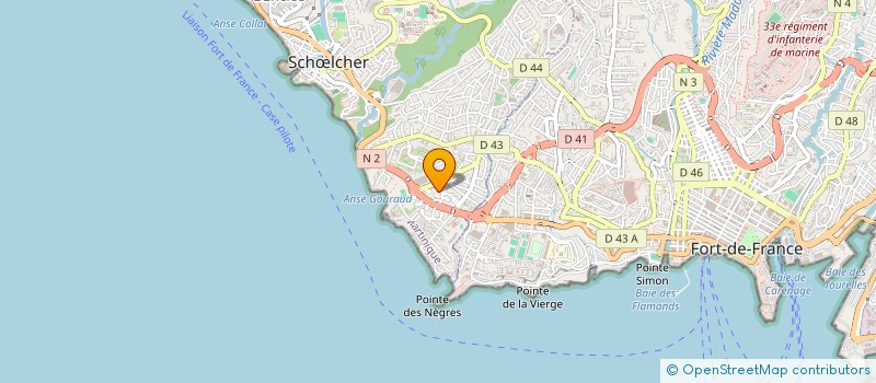 localisation de l'entreprise BATELIERE INVESTISSEMENT à SCHOELCHER