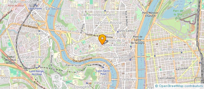 localisation de l'entreprise BATENS ELECTRICITE à LYON