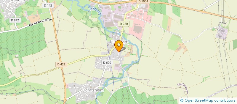 localisation de l'entreprise BATERRIE FANFARE DE LA MOSSIG  ODRATZHEIM