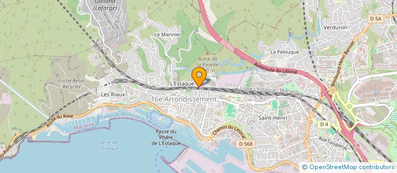 localisation de l'entreprise BATEU D'EICI à MARSEILLE