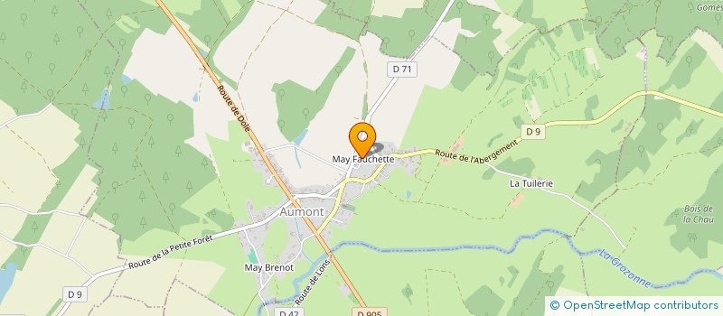 localisation de l'entreprise BATEX  POLIGNY