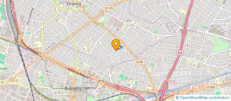 localisation de l'entreprise BATEXIN à DRANCY