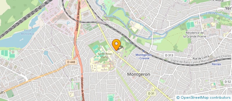 localisation de l'entreprise BATEXPERT à MONTGERON