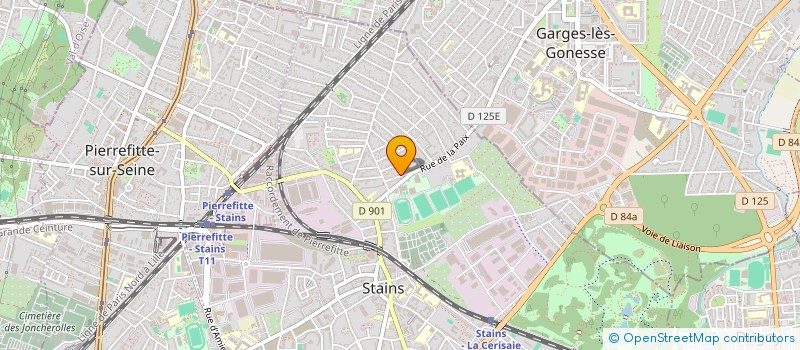 localisation de l'entreprise BATEXPERT à STAINS