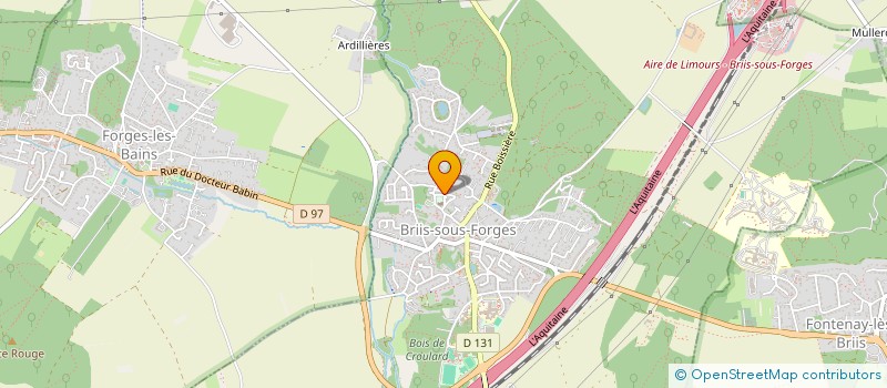 localisation de l'entreprise BATEXPLAN à BRIIS-SOUS-FORGES