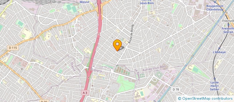 localisation de l'entreprise BATFIX à AULNAY-SOUS-BOIS