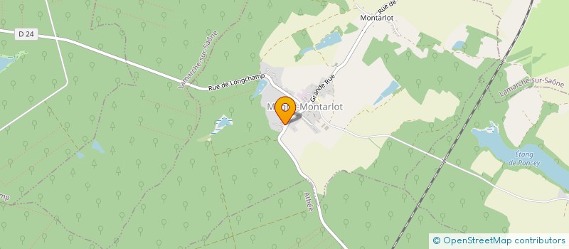 localisation de l'entreprise BATH'IMMO  MAGNY-MONTARLOT