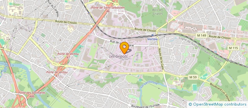 localisation de l'entreprise BATH'OME COLOR  LE BIGNON