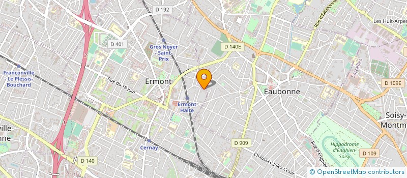 localisation de l'entreprise BATHEC CONSEIL à EAUBONNE