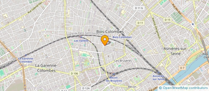 localisation de l'entreprise BATHI CONSEIL à BOIS-COLOMBES