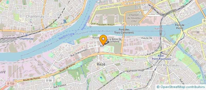 localisation de l'entreprise BATHO  REZE