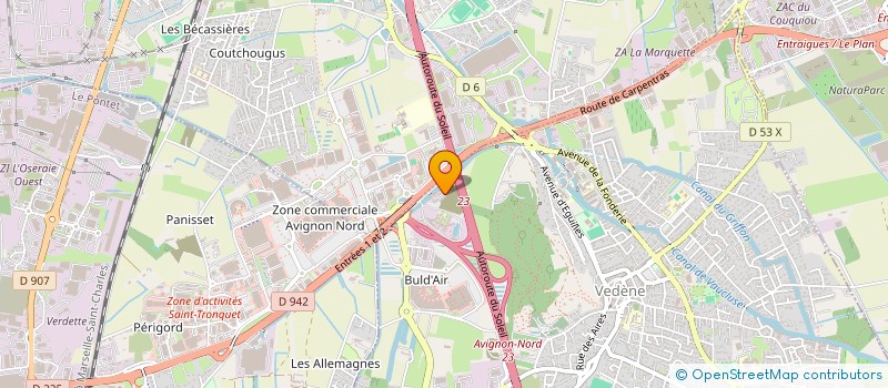 localisation de l'entreprise BATHOU  VEDENE