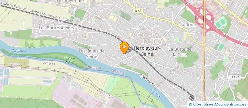 localisation de l'entreprise BATHROOM BY SAND  HERBLAY-SUR-SEINE