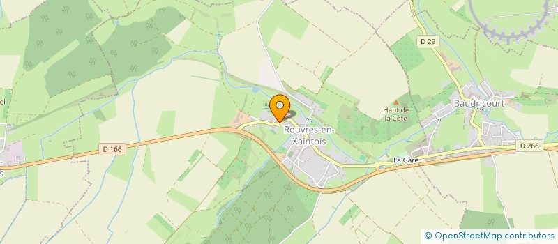localisation de l'entreprise BATI 2G  ROUVRES-EN-XAINTOIS