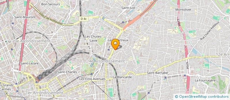 localisation de l'entreprise BATI 2M à MARSEILLE