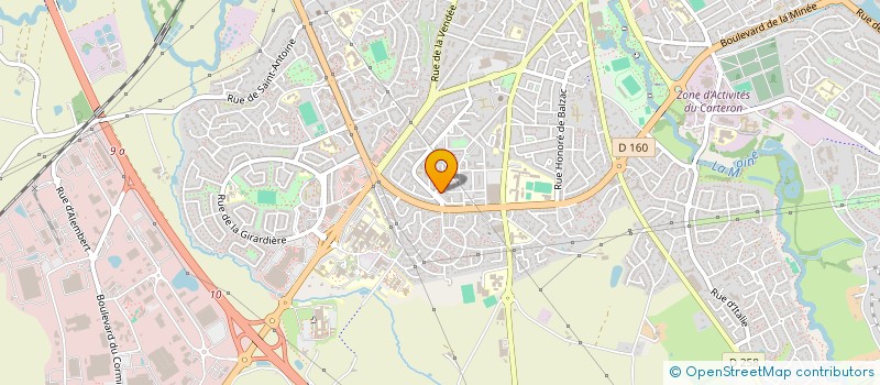 localisation de l'entreprise BATI 3000 à CHOLET