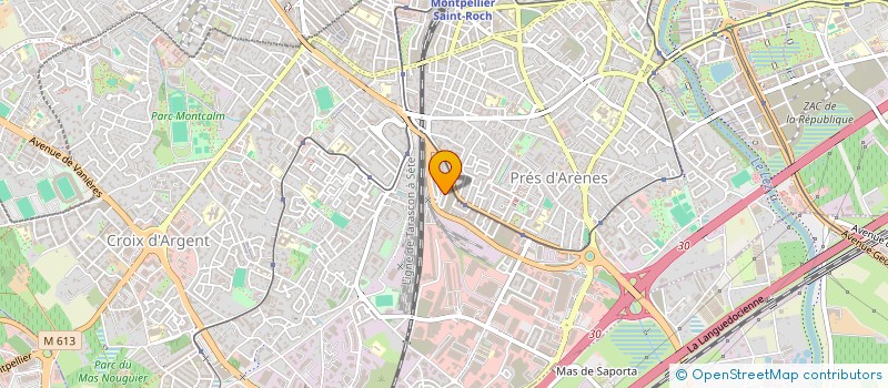 localisation de l'entreprise BATI 34 à MONTPELLIER