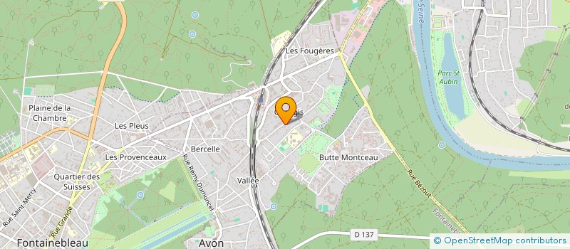 localisation de l'entreprise BATI 3C  AVON