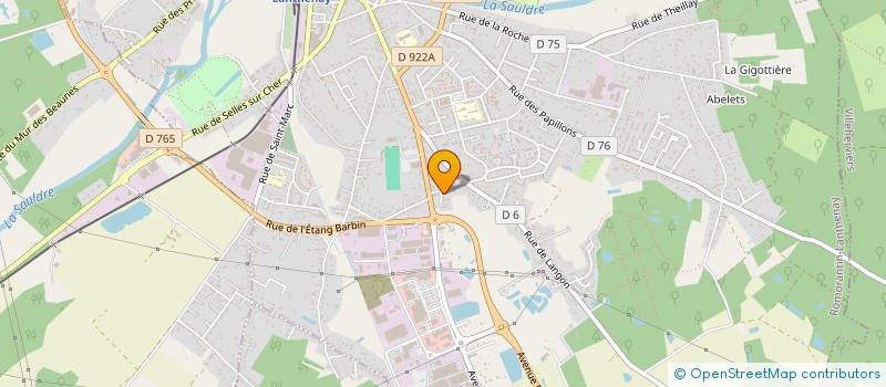 localisation de l'entreprise BATI 41  ROMORANTIN-LANTHENAY