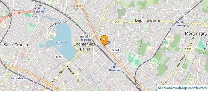 localisation de l'entreprise BATI 60  MONTMORENCY