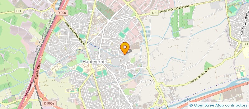 localisation de l'entreprise BATI 66  PERPIGNAN