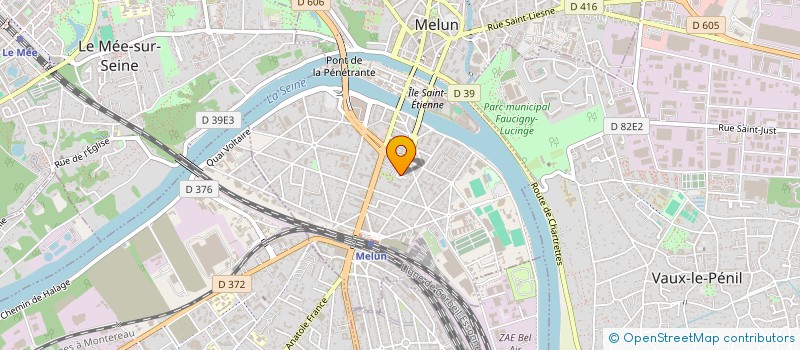 localisation de l'entreprise BATI 77  MELUN