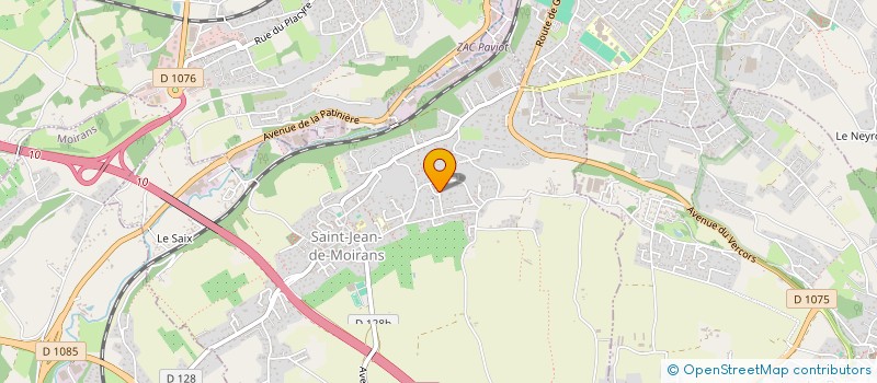 localisation de l'entreprise BATI+  SAINT-JEAN-DE-MOIRANS