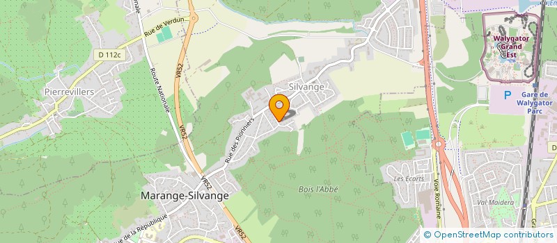localisation de l'entreprise BATI A 9 à MARANGE-SILVANGE