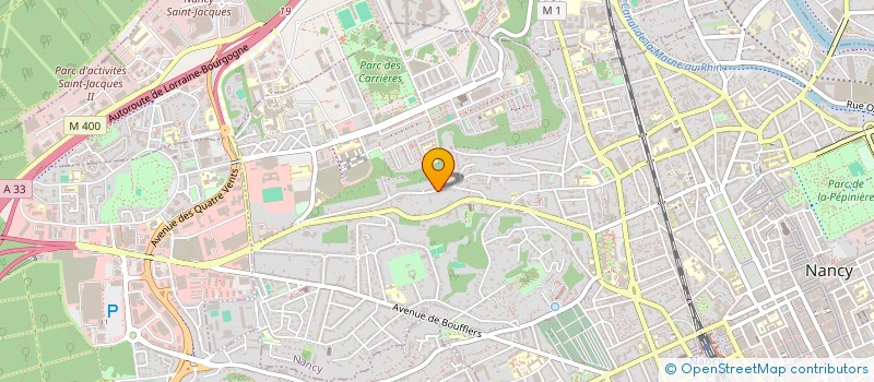 localisation de l'entreprise BATI AGRI  NANCY