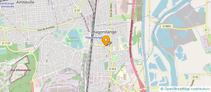 localisation de l'entreprise BATI ALP  HAGONDANGE