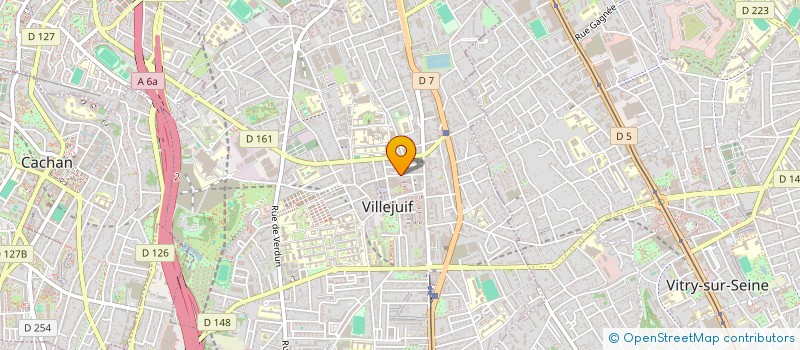 localisation de l'entreprise BATI ARTISTIQUE à VILLEJUIF