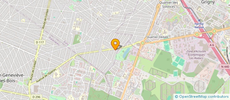 localisation de l'entreprise BATI ARTS à MORSANG-SUR-ORGE